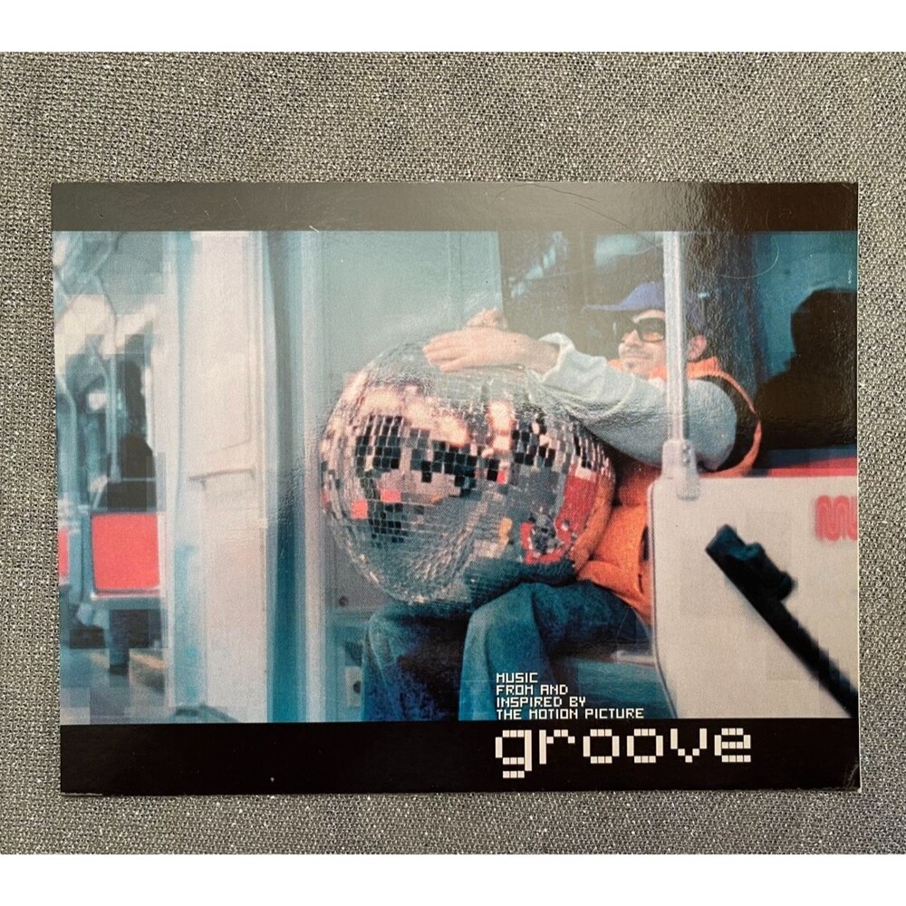 Vintage Groove Soundtrack Flyer 2000s Y2K 00s Movie Memorabilia Rave Techno